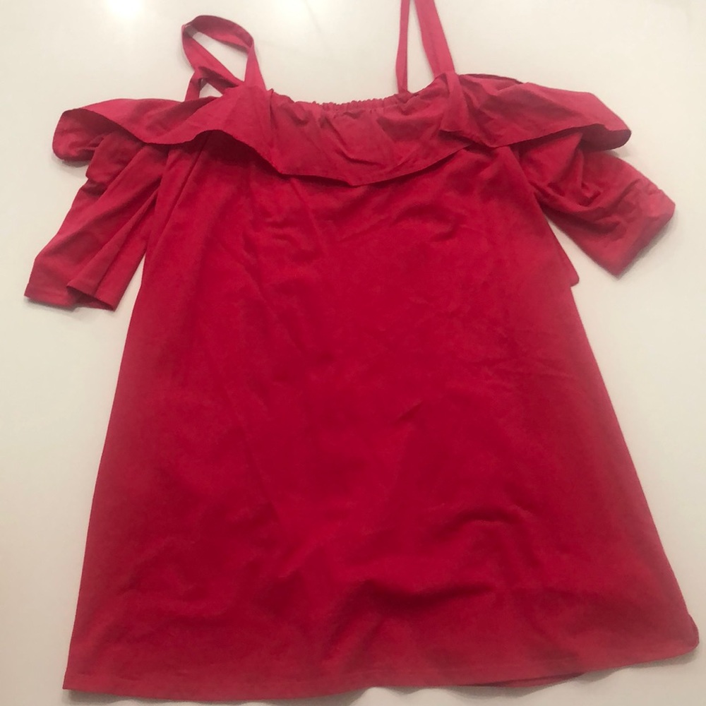 Zara Hot Pink Spring/Summer 2017 Hot Pink Dress